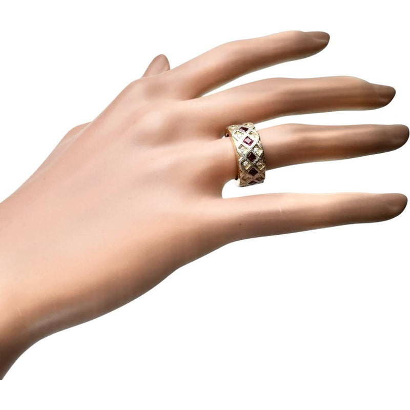 8.5号 ルビー ダイヤモンド 0.63ct リング・指輪 K18ゴールド 18金/Pt900プラチナ 11.0g レディース
【中古】【真子質店】【NN】




【ITTI】