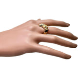 14.5号 トナカイ/鹿モチーフ ダイヤモンド リング・指輪 K18ゴールド 18金 5.8g レディース
【中古】【真子質店】【NN】




【KTY】