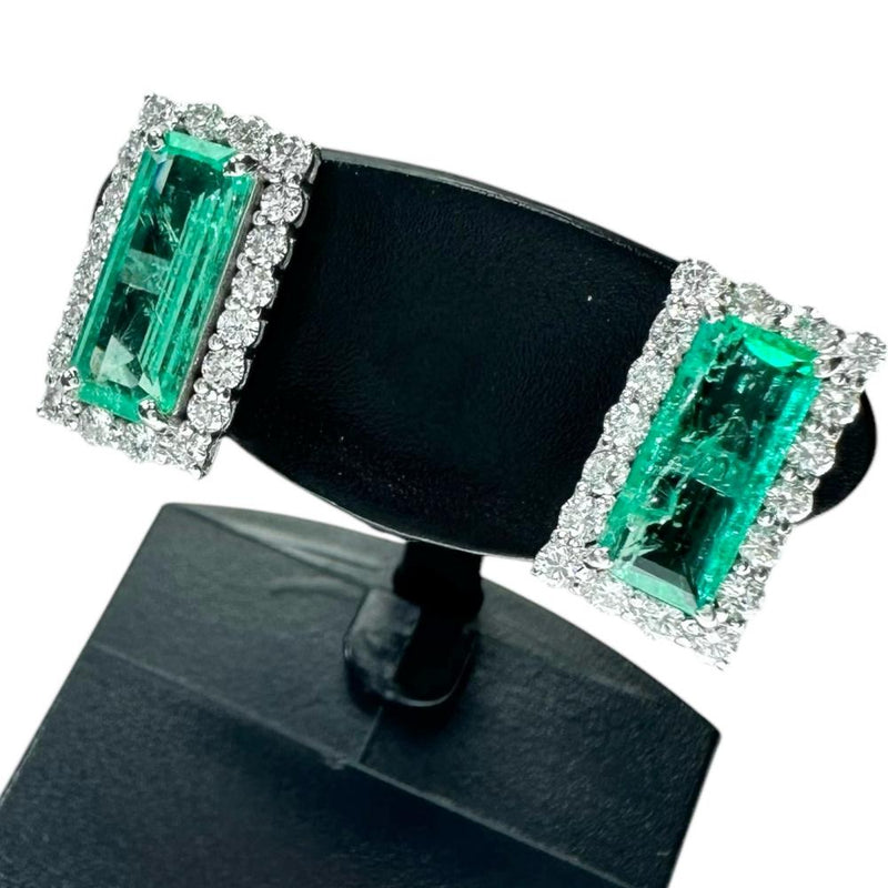 エメラルド 1.74ct ダイヤモンド 0.54ct ピアス K18ゴールド 18金 2.4g レディース
【中古】【真子質店】【NN】




【SxT】