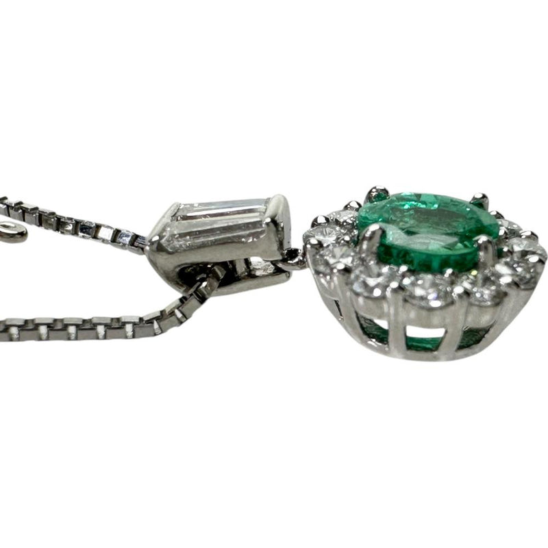 エメラルド 0.54ct ダイヤモンド 0.32ct ネックレス Pt900プラチナ/Pt850プラチナ 3.8g 44.5cm レディース
【中古】【真子質店】【NN】




【MoTMi】