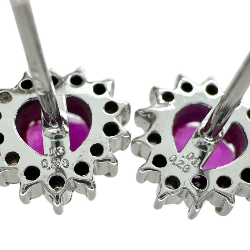 ルビー 0.28×2ct ダイヤモンド 0.03×2ct ピアス K18WGホワイトゴールド 18金 1.2g レディース
【中古】【真子質店】【NN】




【MaMoT】