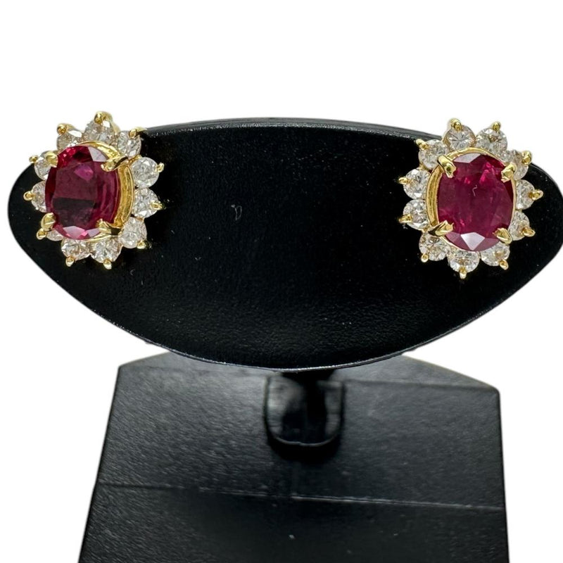 ルビー 0.34ct ダイヤモンド ピアス K18ゴールド 18金 1.5g レディース
【中古】【真子質店】【NN】




【MaDI】