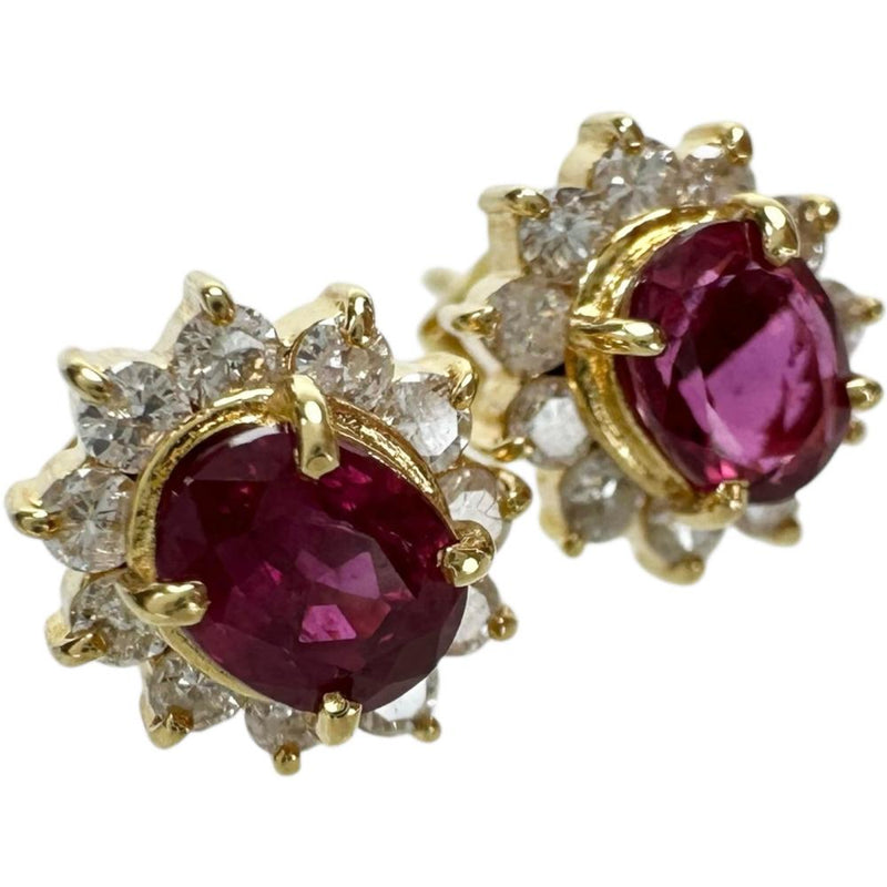 ルビー 0.34ct ダイヤモンド ピアス K18ゴールド 18金 1.5g レディース
【中古】【真子質店】【NN】




【MaDI】