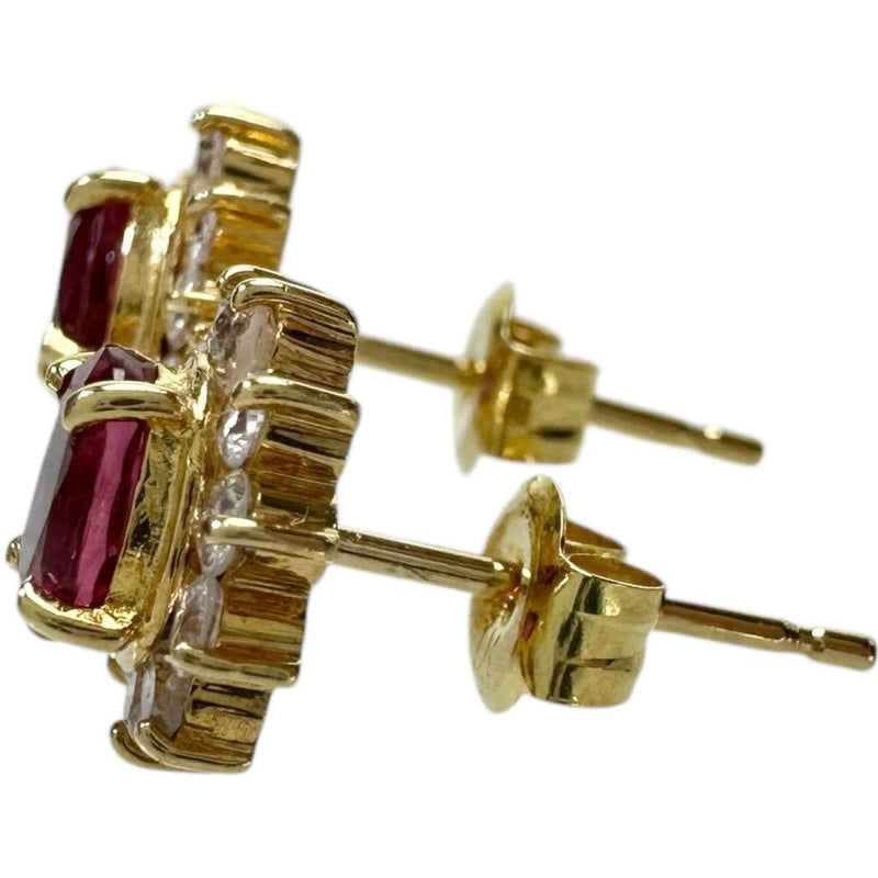 ルビー 0.34ct ダイヤモンド ピアス K18ゴールド 18金 1.5g レディース
【中古】【真子質店】【NN】




【MaDI】