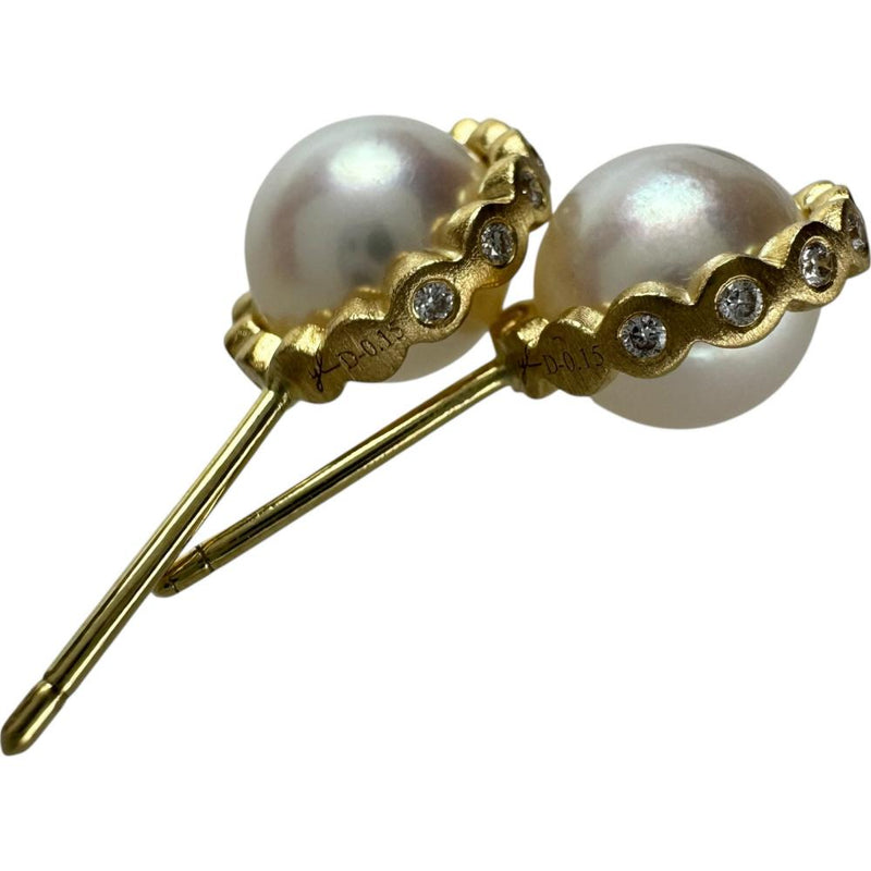 アコヤパール8.5mm ダイヤモンド 0.15ct ピアス K18ゴールド 18金 4.9g レディース
【中古】【真子質店】【NN】




【YSMa】