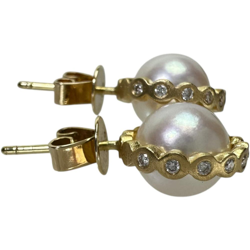 アコヤパール8.5mm ダイヤモンド 0.15ct ピアス K18ゴールド 18金 4.9g レディース
【中古】【真子質店】【NN】




【YSMa】