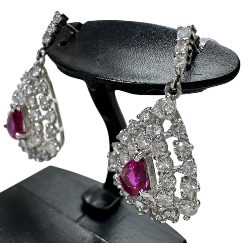ルビー 0.35/0.35ct ダイヤモンド 0.70/0.70ct ピアス Pt950プラチナ/Pt900プラチナ 4.9g レディース
【中古】【真子質店】【NN】




【ITYMo】