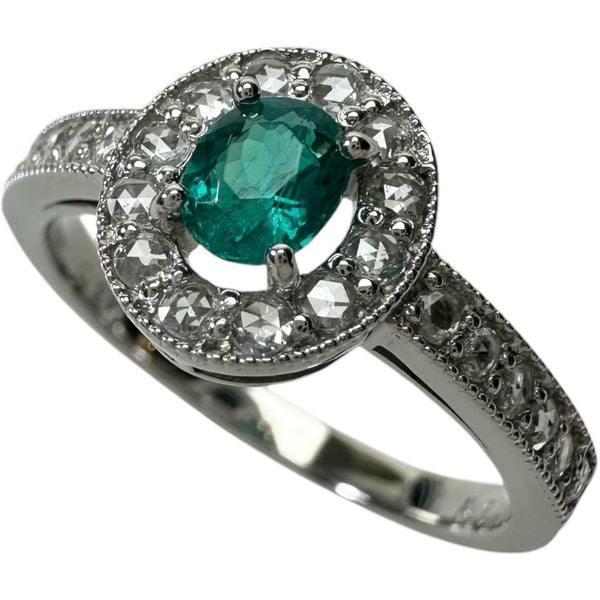 10号 グリーン・アウイナイト 0.215ct ローズカットダイアモンド 0.20ct リング・指輪 Pt950プラチナ 4.1g レディース
【中古】【真子質店】【NN】




【IMiKx】