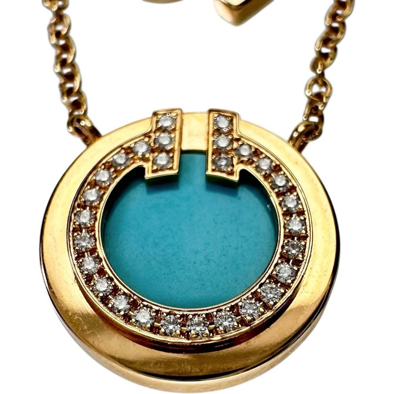 【TIFFANY&Co./ティファニー】 トルコ石 ダイヤモンド ネックレス Tサークル K18PGピンクゴールド 18金 3.2g 45cm レディース
【中古】【真子質店】【BL】




【TxKS】