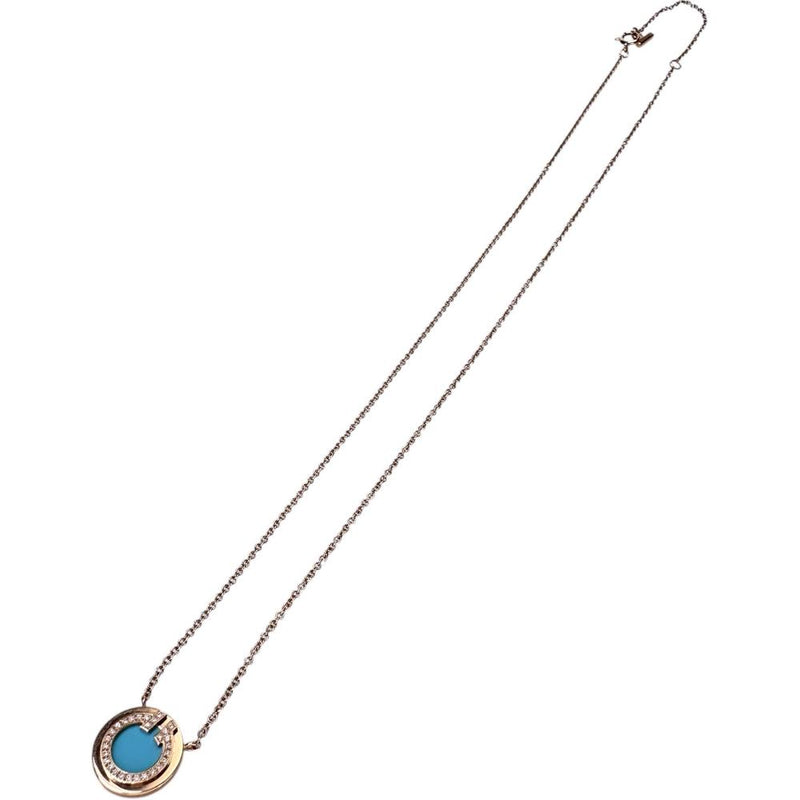 【TIFFANY&Co./ティファニー】 トルコ石 ダイヤモンド ネックレス Tサークル K18PGピンクゴールド 18金 3.2g 45cm レディース
【中古】【真子質店】【BL】




【TxKS】