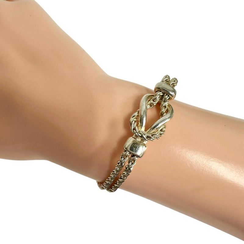 【TIFFANY&Co./ティファニー】 ノット ダブルロープ ブレスレット シルバー925 17.8g 17cm シルバー レディース
【中古】【真子質店】【BL】




【MaIS】