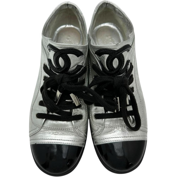 【CHANEL/シャネル】 ココマーク シューズ スニーカー レザー/エナメル シルバー/ブラック レディース【中古】【真子質店】【GD】




【TMiY】