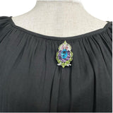 フクロウ ブローチ兼用 ブルートパーズ/ペリドット/ピンクトルマリン ダイヤモンド 0.10ct ペンダントトップ K18WGホワイトゴールド 18金 11.2g レディース
【中古】【真子質店】【NN】




【IYMox】