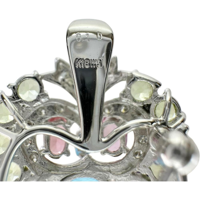 フクロウ ブローチ兼用 ブルートパーズ/ペリドット/ピンクトルマリン ダイヤモンド 0.10ct ペンダントトップ K18WGホワイトゴールド 18金 11.2g レディース
【中古】【真子質店】【NN】




【IYMox】