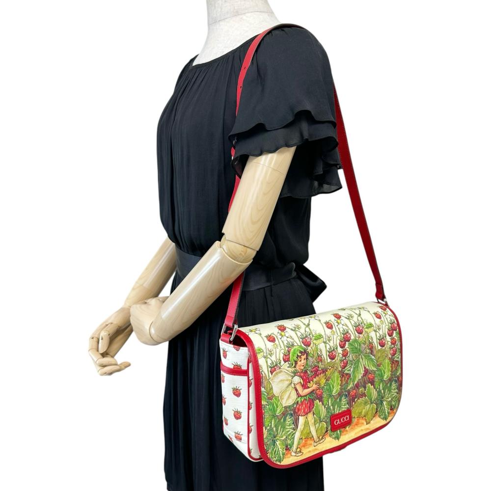 GUCCI チルドレンショルダーバッグ GUCCI/グッチ】 フェアリーメッセンジャー チルドレンズ 664143