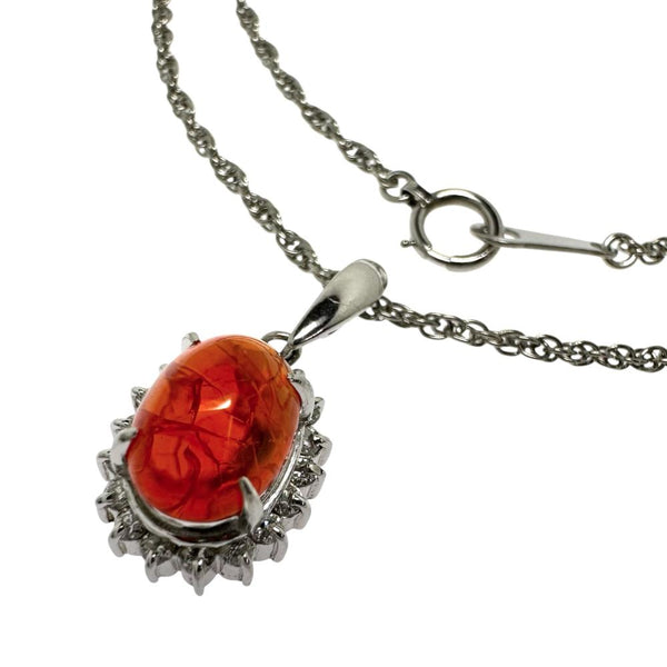 ファイアオパール 1.48ct ダイヤモンド 計0.25ct ネックレス Pt850プラチナ/Pt900プラチナ 6.0g 40cm レディース
【中古】【真子質店】【NN】




【IMox】
