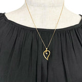 【TIFFANY&Co./ティファニー】 ダイヤモンド（1PD） ネックレス リーフハート K18ゴールド 18金 4.1g 46cm レディース
【中古】【真子質店】【BL】




【YIY】