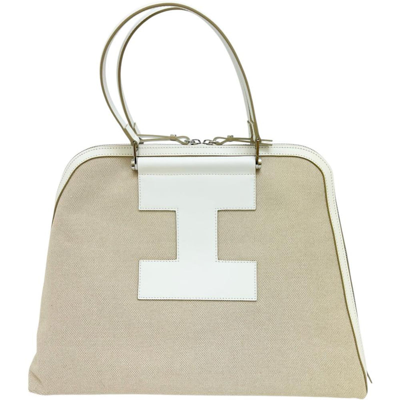 【IACUCCI/イアクッチ】  ハンドバッグ レザー/キャンバス ベージュ/ホワイト レディース【中古】【真子質店】【BL】




【TxS】