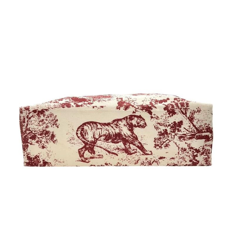 【Christian Dior/クリスチャンディオール】 ノベルティ トートバッグ ストロー ピンク/アイボリー レディース【中古】【真子質店】【GD】 【TSK】