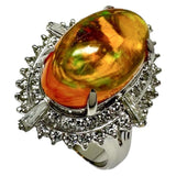 13号 ファイアオパール 5.28ct ダイヤモンド 計1.07ct リング・指輪 Pt900プラチナ 13.0g レディース
【中古】【真子質店】【NN】




【IISS】