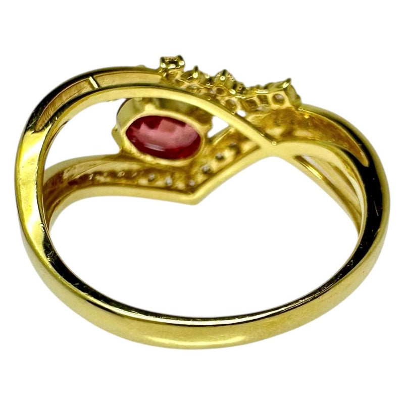 13号 パパラチアサファイア 0.69ct ダイヤモンド 計0.38ct リング・指輪 K18ゴールド 18金 4.0g レディース
【中古】【真子質店】【NN】




【YYx】