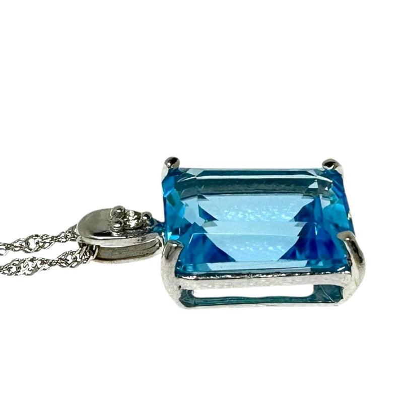 ブルートパーズ 3.00ct ダイヤモンド 計0.01ct ネックレス K18WGホワイトゴールド 18金 1.9g 40cm レディース
【中古】【真子質店】【NN】




【ISMi】