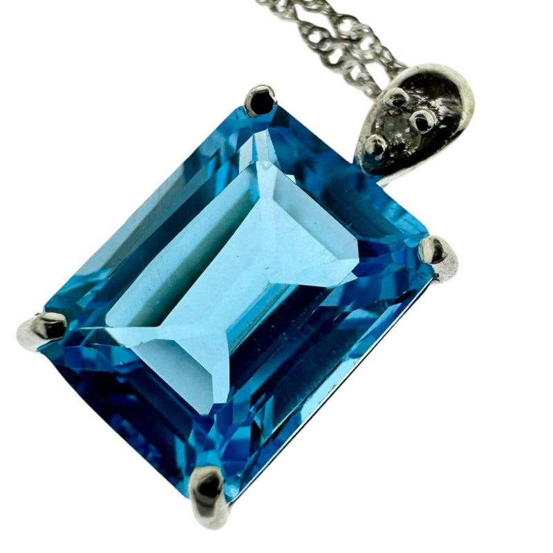 ブルートパーズ 3.00ct ダイヤモンド 計0.01ct ネックレス K18WGホワイトゴールド 18金 1.9g 40cm レディース
【中古】【真子質店】【NN】




【ISMi】