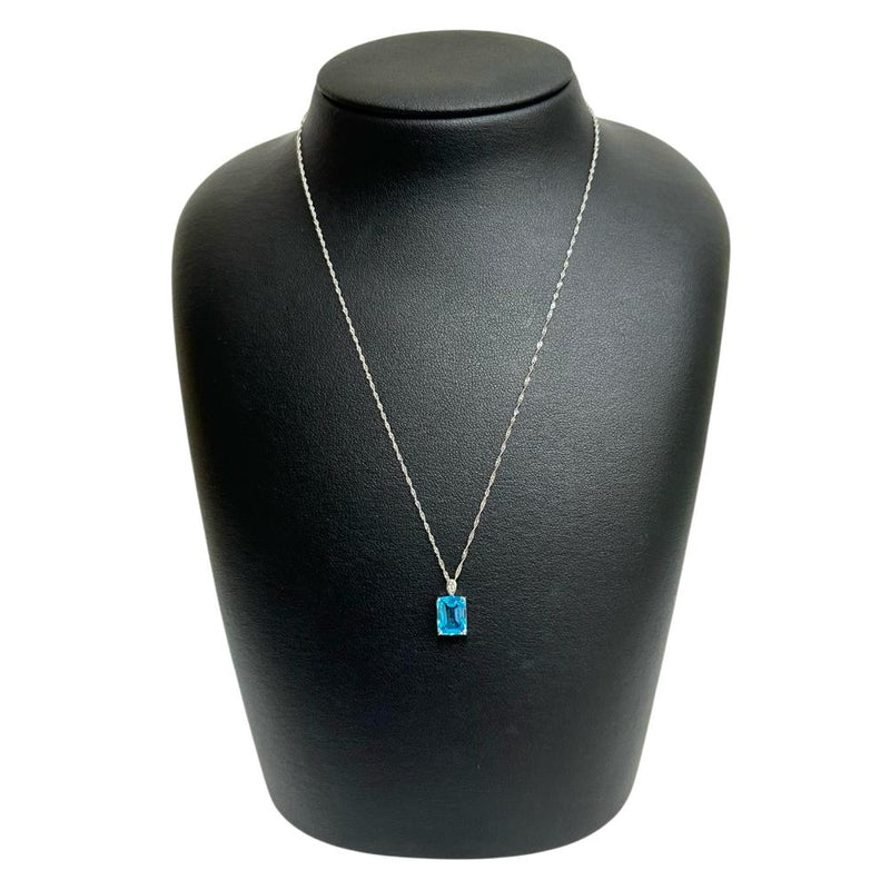 ブルートパーズ 3.00ct ダイヤモンド 計0.01ct ネックレス K18WGホワイトゴールド 18金 1.9g 40cm レディース
【中古】【真子質店】【NN】




【ISMi】