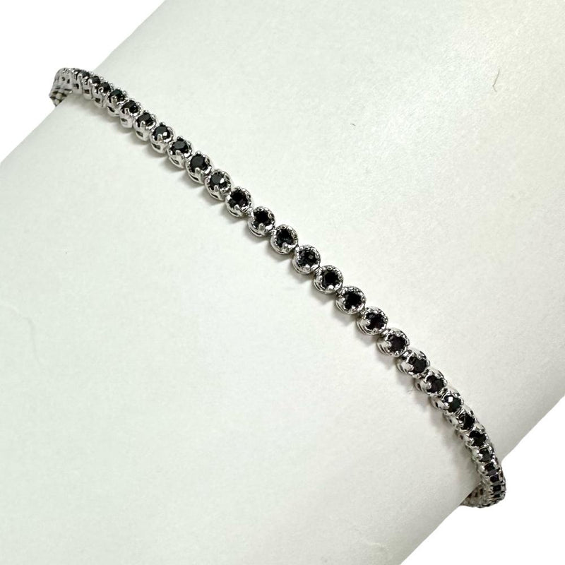 ブラックダイヤモンド 計1.00ct ブレスレット K14WGホワイトゴールド 14金 3.5g 18cm レディース
【中古】【真子質店】【NN】




【MaYMa】