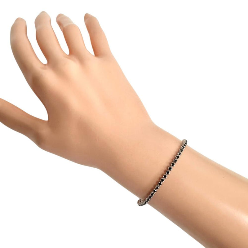 ブラックダイヤモンド 計1.00ct ブレスレット K14WGホワイトゴールド 14金 3.5g 18cm レディース
【中古】【真子質店】【NN】




【MaYMa】