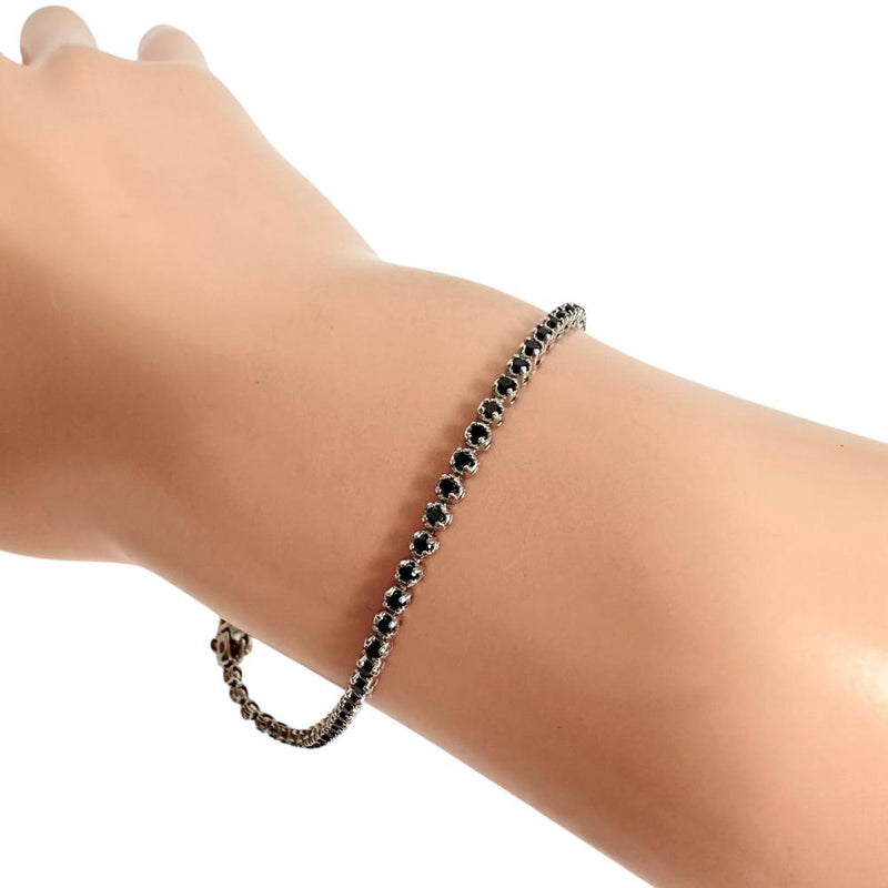 ブラックダイヤモンド 計1.00ct ブレスレット K14WGホワイトゴールド 14金 3.5g 18cm レディース
【中古】【真子質店】【NN】




【MaYMa】