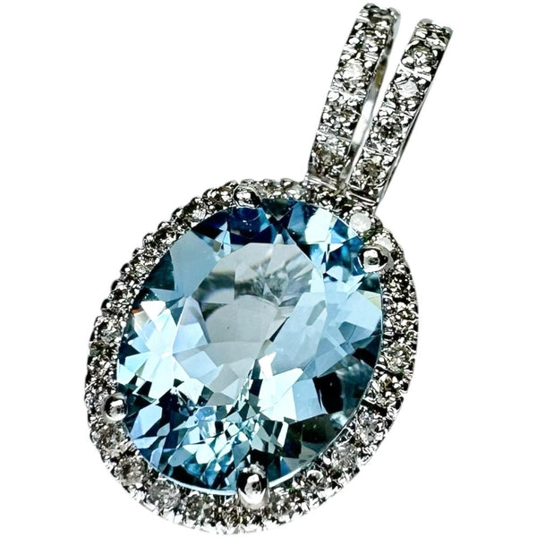アクアマリン 2.11ct ダイヤモンド 0.20ct ペンダントトップ K18WGホワイトゴールド 18金 2.4g レディース
【中古】【真子質店】【NN】




【TTx】
