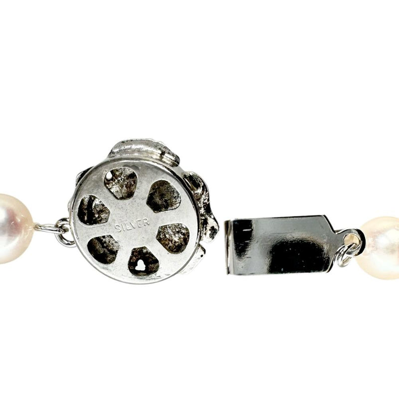 アコヤパール/真珠φ6.5～6.8mm ネックレス シルバー 29.5g 43cm レディース
【中古】【真子質店】【NN】




【TMaI】