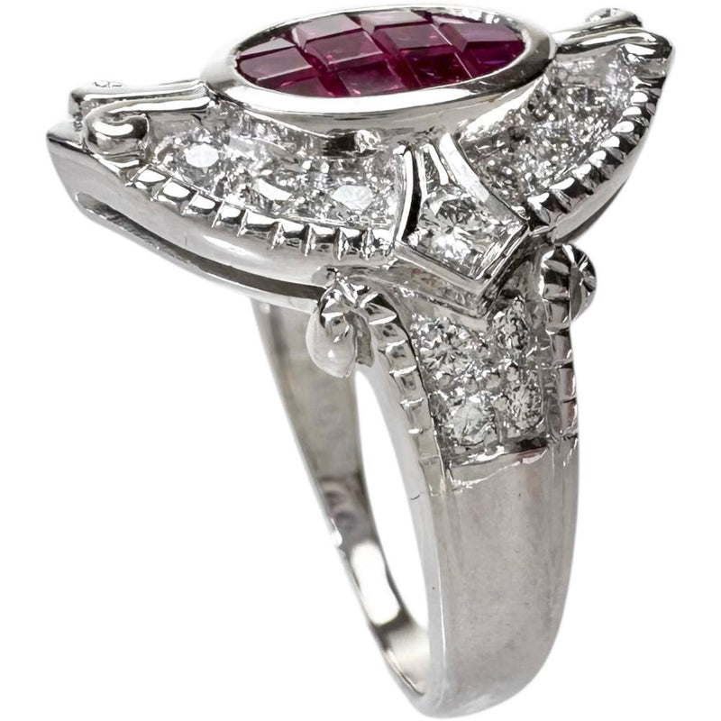 14.5号 ルビー 0.60ct ダイヤモンド 0.45ct リング・指輪 K18WGホワイトゴールド 18金 8.7g レディース
【中古】【真子質店】【NN】




【ITTI】