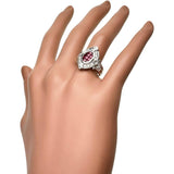 14.5号 ルビー 0.60ct ダイヤモンド 0.45ct リング・指輪 K18WGホワイトゴールド 18金 8.7g レディース
【中古】【真子質店】【NN】




【ITTI】