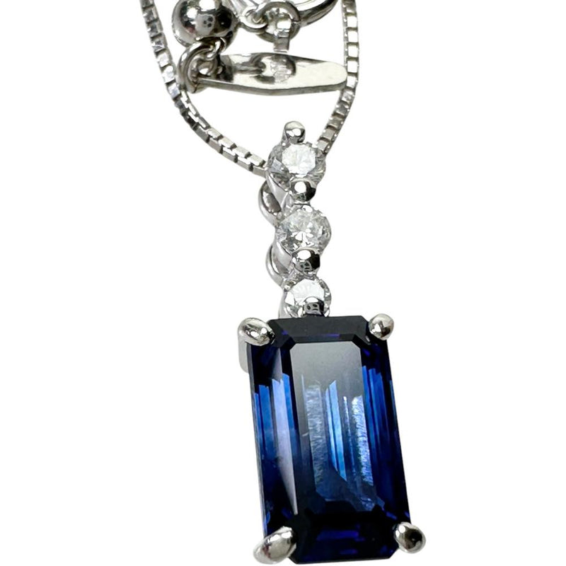 サファイア 2.12ct ダイヤモンド 0.15ct ネックレス K18WGホワイトゴールド 18金 4.0g 45cm レディース
【中古】【真子質店】【NN】




【IMaYD】