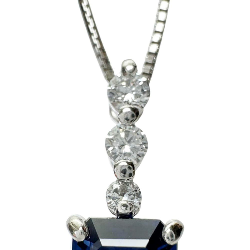 サファイア 2.12ct ダイヤモンド 0.15ct ネックレス K18WGホワイトゴールド 18金 4.0g 45cm レディース
【中古】【真子質店】【NN】




【IMaYD】