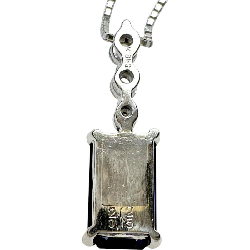 サファイア 2.12ct ダイヤモンド 0.15ct ネックレス K18WGホワイトゴールド 18金 4.0g 45cm レディース
【中古】【真子質店】【NN】




【IMaYD】