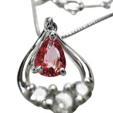 パパラチァサファイア 0.331ct ダイヤモンド 計0.15ct ネックレス K18WGホワイトゴールド 18金 3.2g 46cm レディース
【中古】【真子質店】【NN】




【YKI】