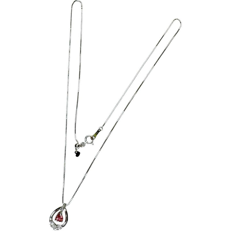 パパラチァサファイア 0.331ct ダイヤモンド 計0.15ct ネックレス K18WGホワイトゴールド 18金 3.2g 46cm レディース
【中古】【真子質店】【NN】




【YKI】