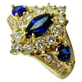 11.5号 サファイア 計0.87ct ダイヤモンド 計0.46ct リング・指輪 K18ゴールド 18金 6.3g レディース
【中古】【真子質店】【NN】




【MiMix】