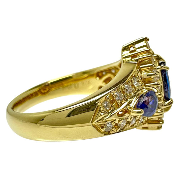 11.5号 サファイア 計0.87ct ダイヤモンド 計0.46ct リング・指輪 K18ゴールド 18金 6.3g レディース
【中古】【真子質店】【NN】




【MiMix】