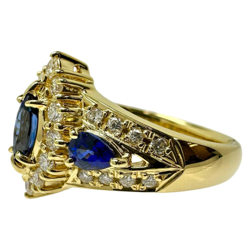 11.5号 サファイア 計0.87ct ダイヤモンド 計0.46ct リング・指輪 K18ゴールド 18金 6.3g レディース
【中古】【真子質店】【NN】




【MiMix】