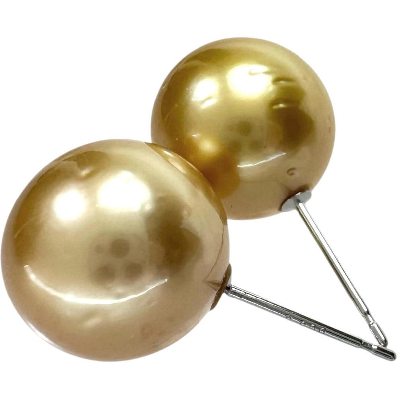 南洋ゴールデンパール 10.0～11.0mm ピアス Pt900プラチナ 3.6g レディース
【中古】【真子質店】【NN】




【IYMo】