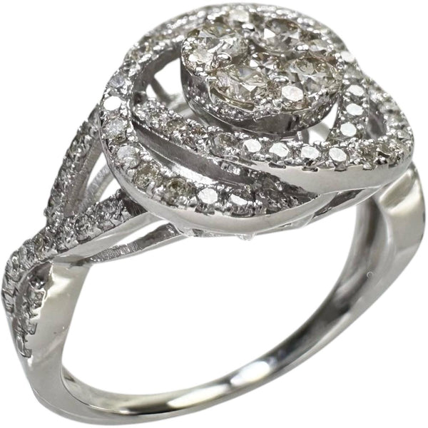 10.5号 ダイヤモンド 計0.90ct リング・指輪 K18WGホワイトゴールド 18金 3.7g レディース
【中古】【真子質店】【NN】




【KxD】