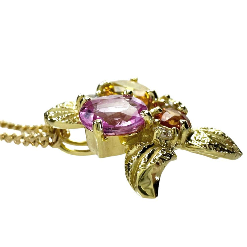 拡散検査なし マルチカラーサファイア ダイヤモンド 計0.04ct ネックレス K18ゴールド 18金 4.7g 39cm レディース
【中古】【真子質店】【NN】




【YSMa】