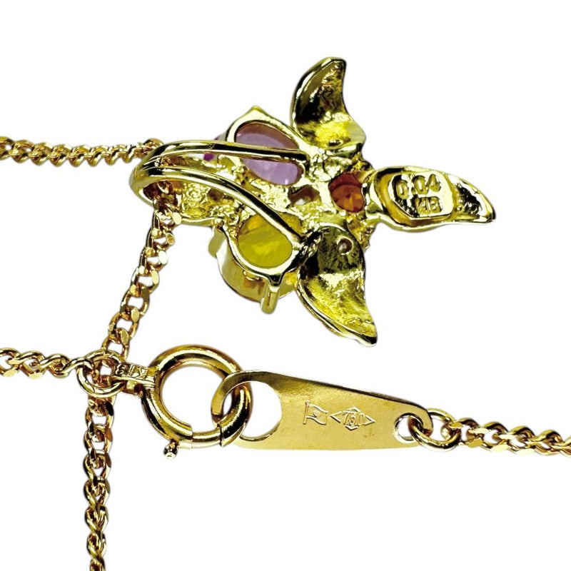 拡散検査なし マルチカラーサファイア ダイヤモンド 計0.04ct ネックレス K18ゴールド 18金 4.7g 39cm レディース
【中古】【真子質店】【NN】




【YSMa】
