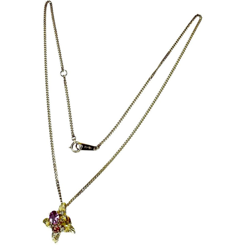 拡散検査なし マルチカラーサファイア ダイヤモンド 計0.04ct ネックレス K18ゴールド 18金 4.7g 39cm レディース
【中古】【真子質店】【NN】




【YSMa】