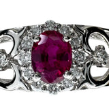 10号 ルビー 0.27ct ダイヤモンド 計0.12ct リング・指輪 Pt900プラチナ 2.9g レディース
【中古】【真子質店】【NN】




【TDT】
