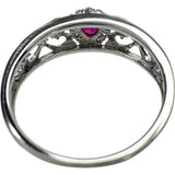 10号 ルビー 0.27ct ダイヤモンド 計0.12ct リング・指輪 Pt900プラチナ 2.9g レディース
【中古】【真子質店】【NN】




【TDT】